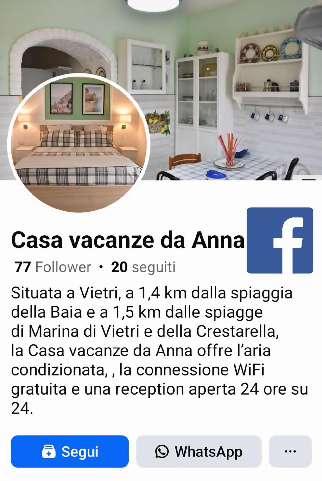 Casa Vacanze Da Anna Vietri sul Mare Exterior photo