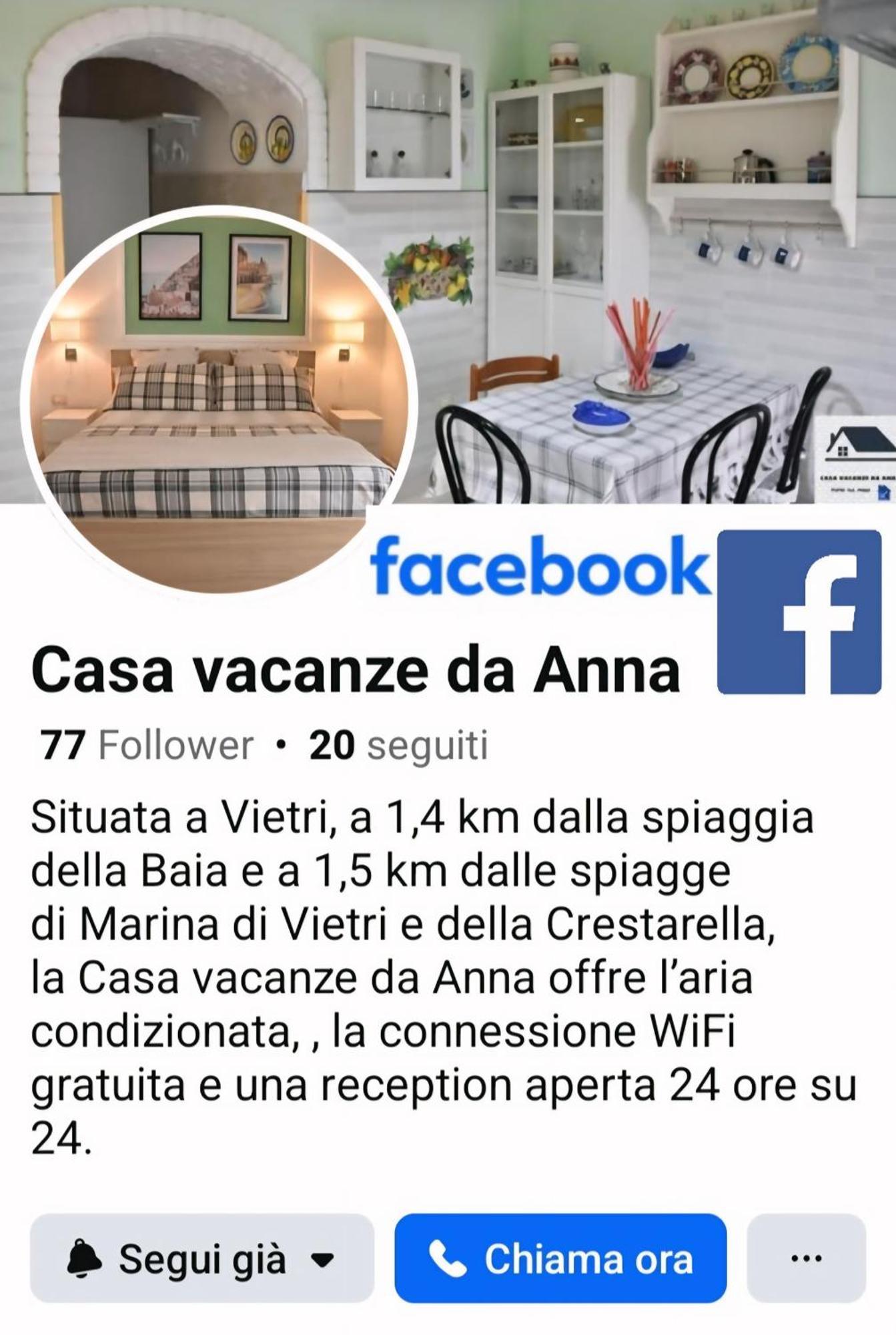 Casa Vacanze Da Anna Vietri sul Mare Exterior photo